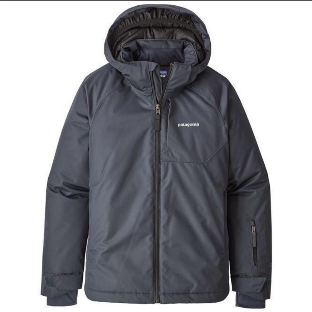 NWOT PATAGONIA kids ski jacket removable hood